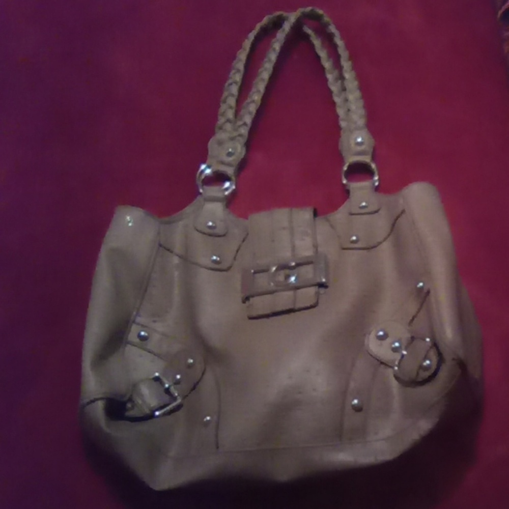 Tan guess purse